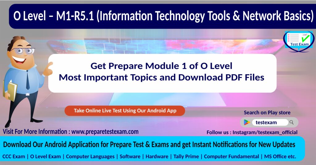 O-Level-–-M1-R5.1-Information-Technology-Tools-Network-Basics